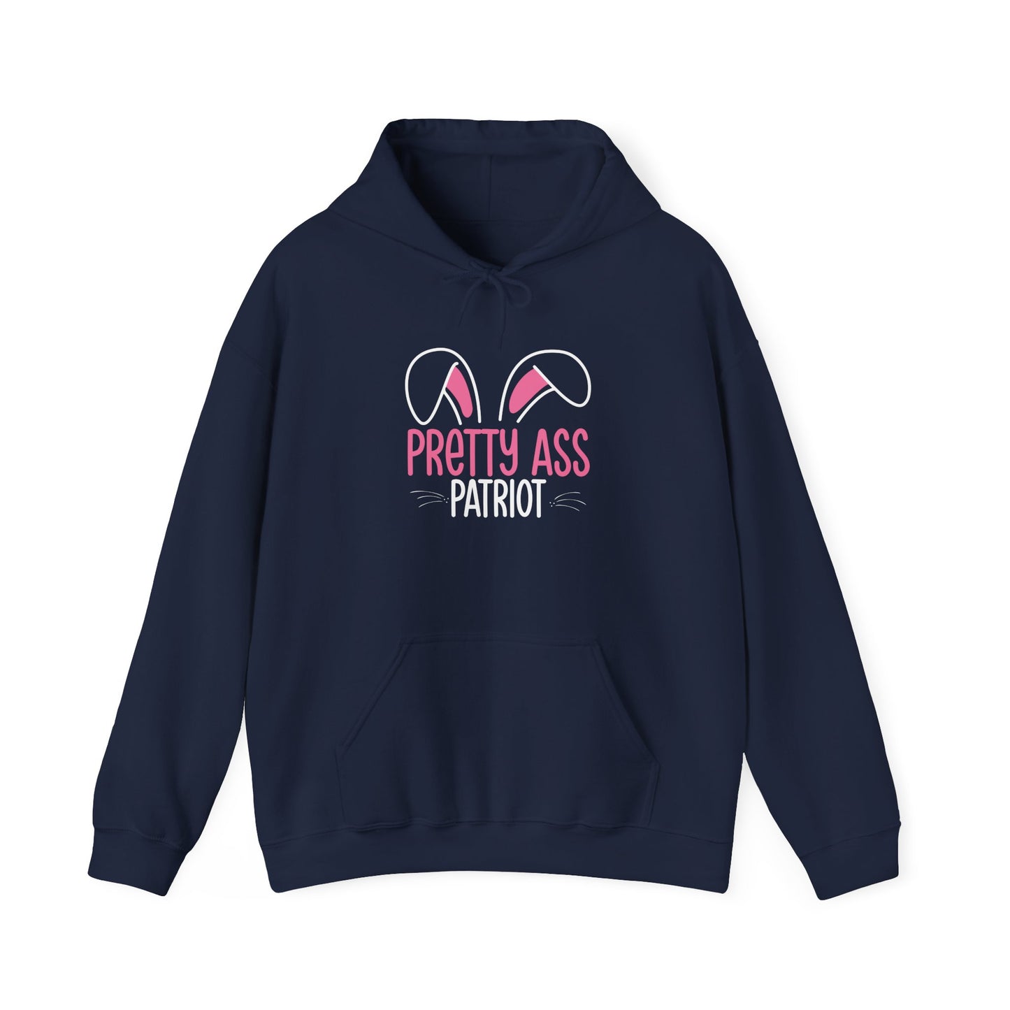 Pretty Ass Patriot Hoodie - Front Design