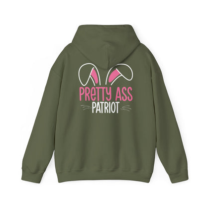 Pretty Ass Patriot Hoodie - Back Design