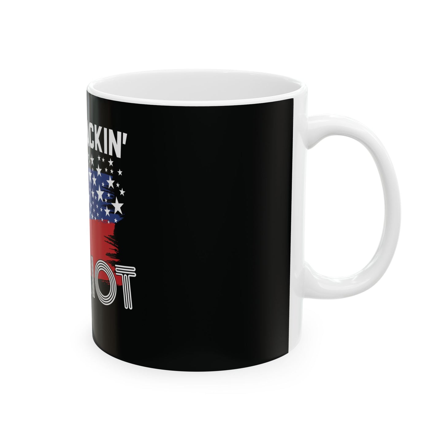 Pistol Packin' Patriot Ceramic Coffee Mug