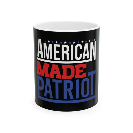 American Made Patriot Ceramic Coffee Mug