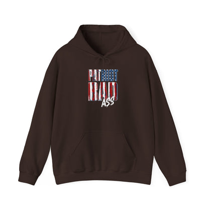 Patriot Bad Ass Hoodie - Front Design