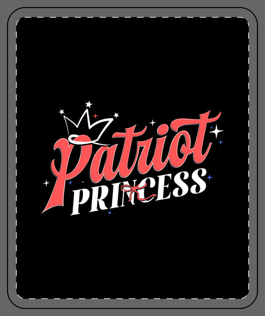 Patriot Princess Fleece Blanket