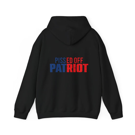 Pissed Off Patriot Hoodie - Back Design