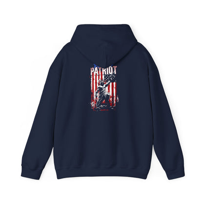 Die Hard Patriot Hoodie - Back Design