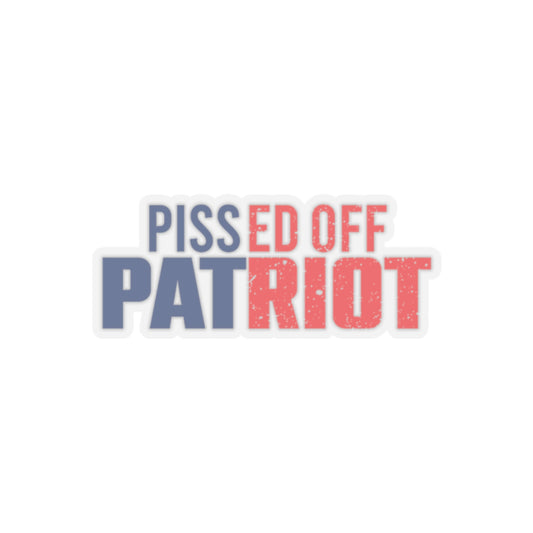 Pissed Off Patriot Sticker