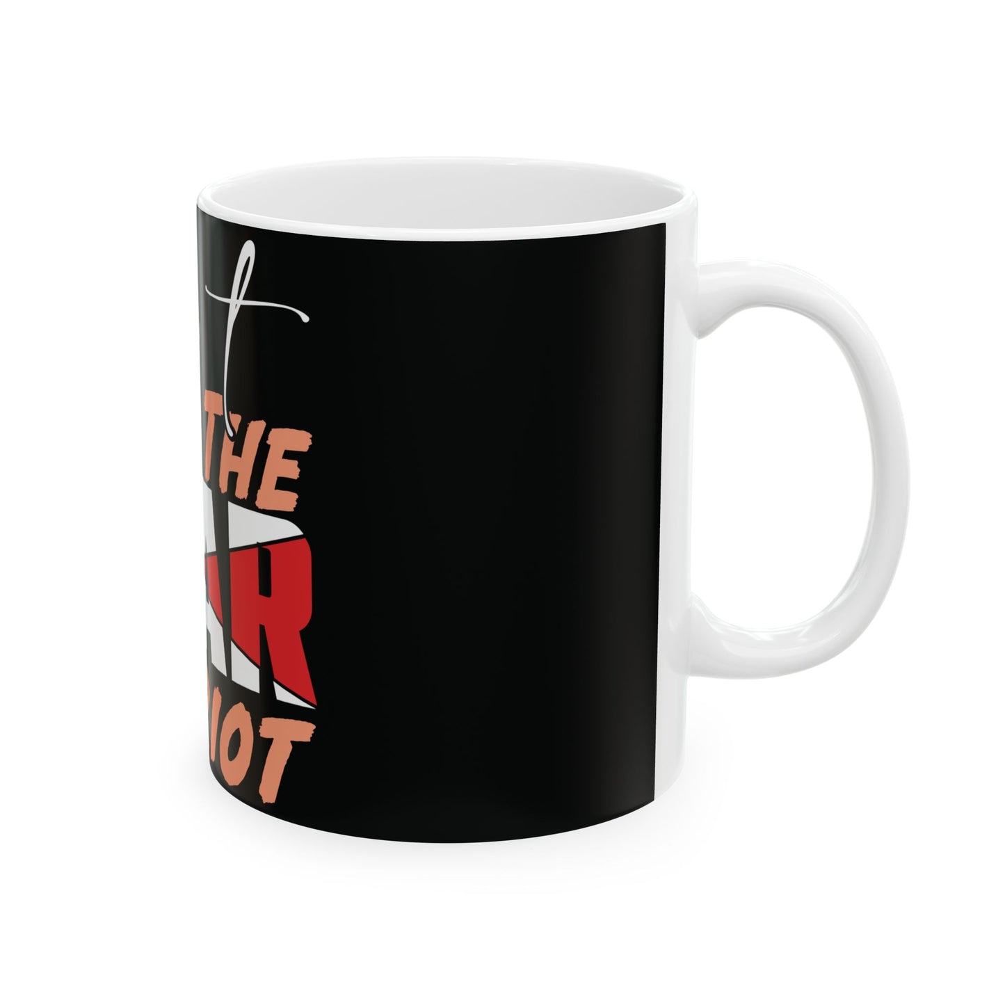 Dont Poke The Patriot Ceramic Coffee Mug