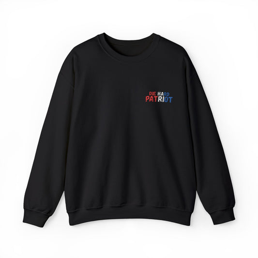 Die Hard Patriot Color Embroidered Sweatshirt