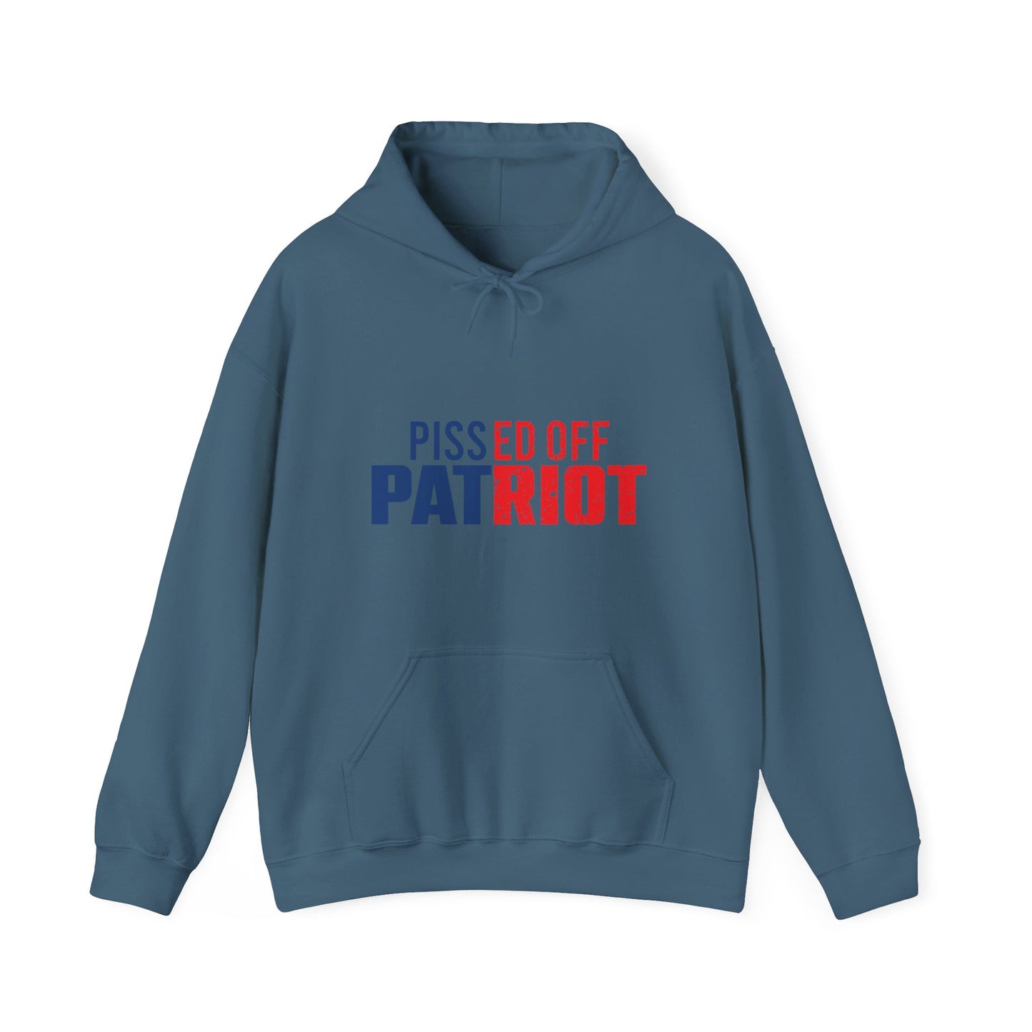 Pissed Off Patriot Hoodie - Front Design