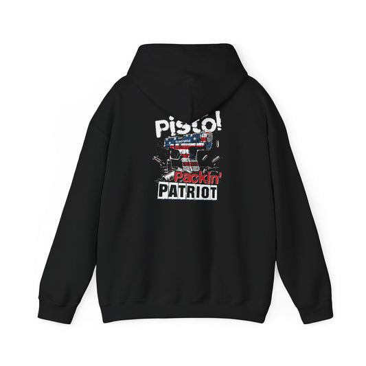 Pistol Packin' Patriot Hoodie - Back Design