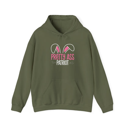 Pretty Ass Patriot Hoodie - Front Design