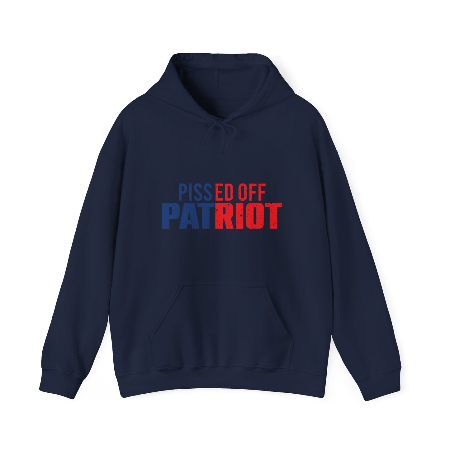 Pissed Off Patriot Hoodie - Front Design