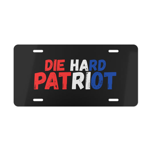 Die Hard Patriot Vanity Plate