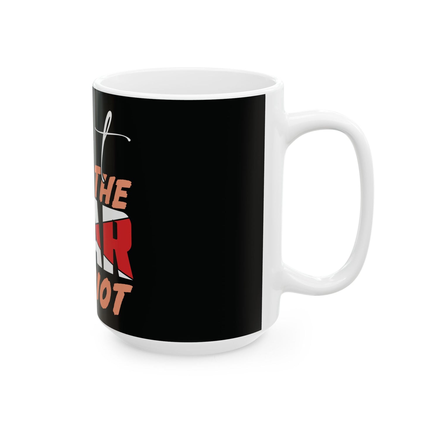 Dont Poke The Patriot Ceramic Coffee Mug