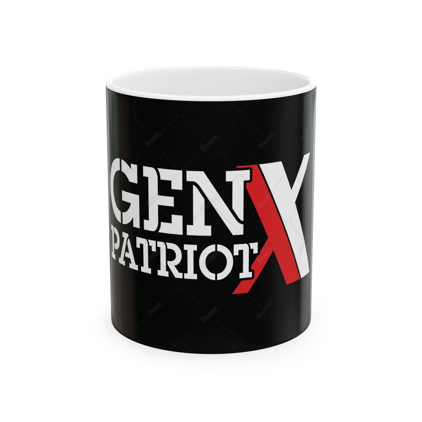 Gen X Patriot Ceramic Coffee Mug