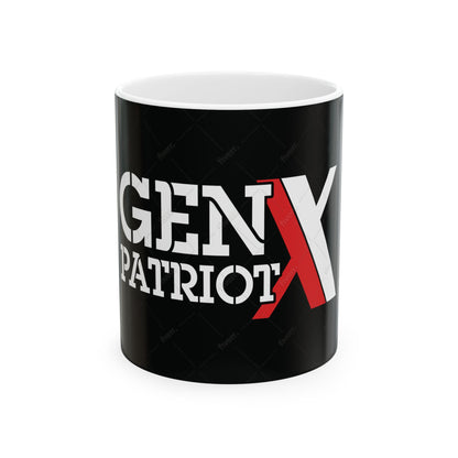 Gen X Patriot Ceramic Coffee Mug