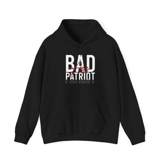 Bad Ass Patriot Hoodie - Front Design