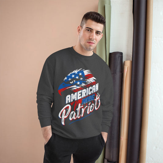 American Made Patriot Champion Sweatshirt - Front Design