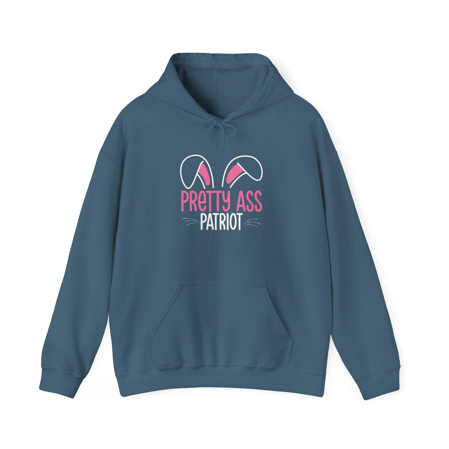 Pretty Ass Patriot Hoodie - Front Design