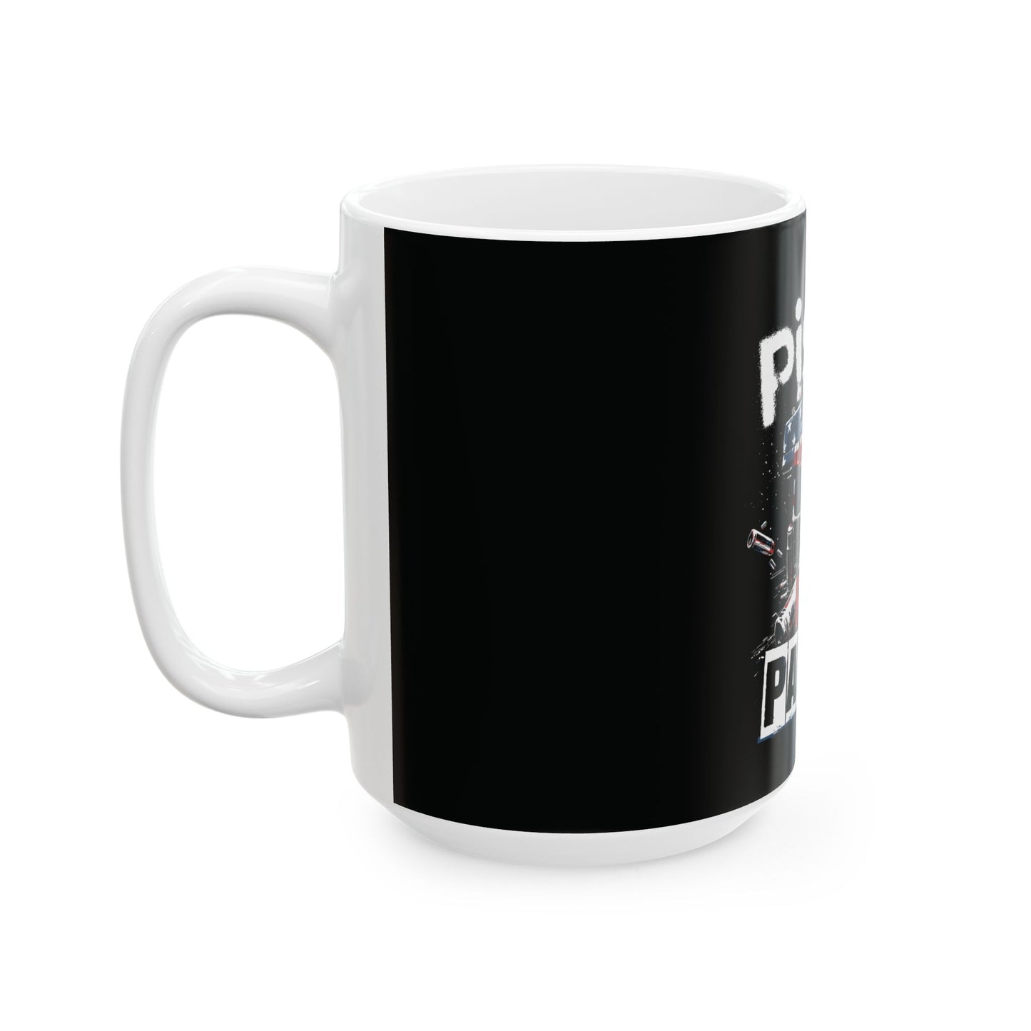 Pistol Packin' Patriot Ceramic Coffee Mug