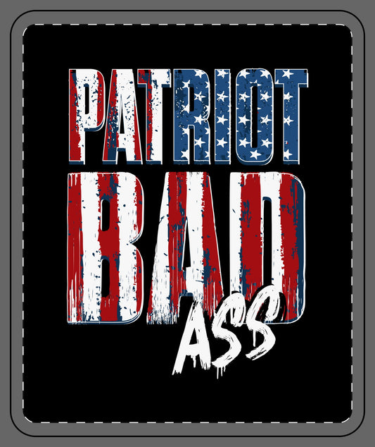 Patriot Bad Ass Fleece Blanket